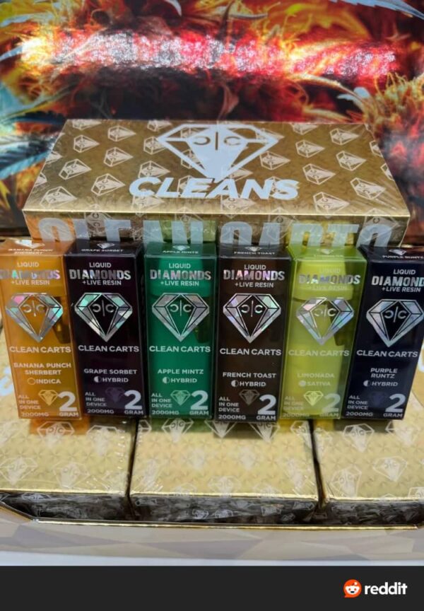 Diamond clean carts